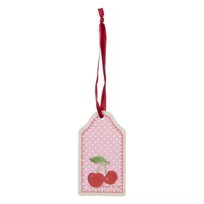 Clayre & Eef Etikett Kirsche (12er Set) 