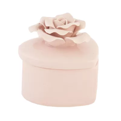 Schatulle Rose Rosa ca. 6 cm