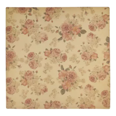 Clayre & Eef Tischset 6er Set Blumen ca. 37 x 37 cm