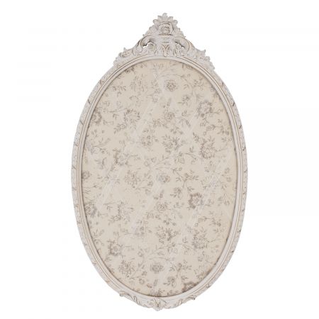 Clayre & Eef Memoboard Oval ca. 39 x 3 x 64 cm