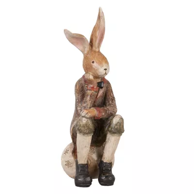 Clayre & Eef Ostern Kaninchen Hase Osterhase ca. 7 x 9 x 21 cm