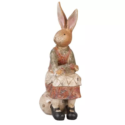 Clayre & Eef Ostern Kaninchen Hase Osterhase ca. 7 x 9 x 21 cm
