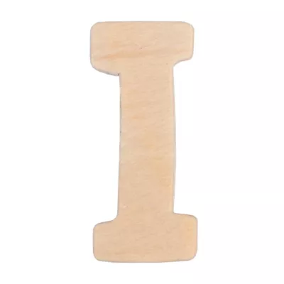 Holzbuchstabe 3er Set I ca. 4 cm