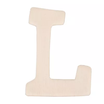 Holzbuchstabe 3er Set L ca. 4 cm
