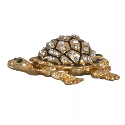 Büchse Dose Schildkröte ca. 8 cm