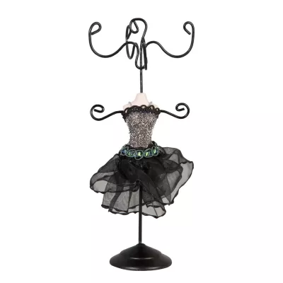 Schmuckständer Kleid schwarz ca. 11 cm