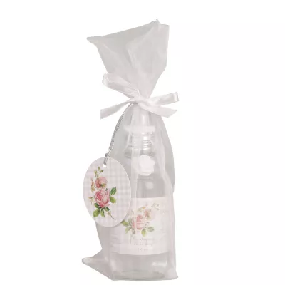 Clayre & Eef Duftöl-Zerstäuber rose 60 ml. Ø 3x15 cm