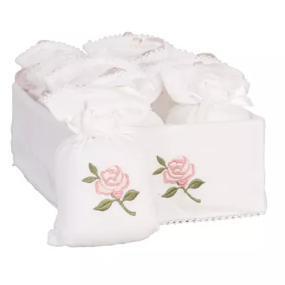 Clayre & Eef Duftbeutel rose 7x4x13 cm