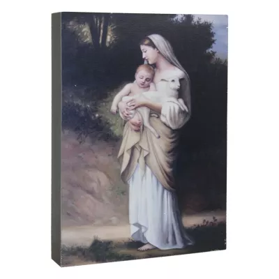 Clayre & Eef Deko Dekoration Bild ca. 18 x 4 x 25 cm