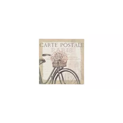 Clayre & Eef Bild Fahrrad ca. 40 x 40 cm