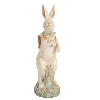 Clayre & Eef Dekoration Figur Kaninchen Osterhase Hase ca. 30 cm