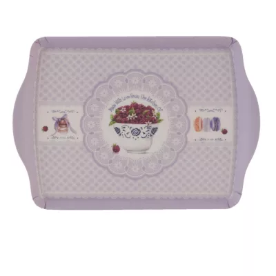 Clayre & Eef Tablett klein 30x22x2 cm