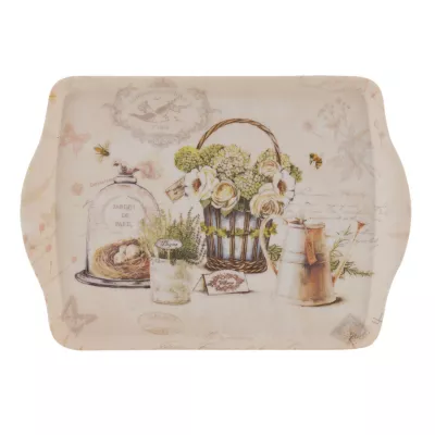 Clayre & Eef Tablett klein 30x22x2 cm
