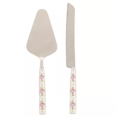 Clayre & Eef Cake server/knife set(2) 28 cm