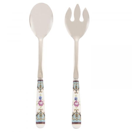 Clayre & Eef Salad fork/spoon set(2) 29 cm