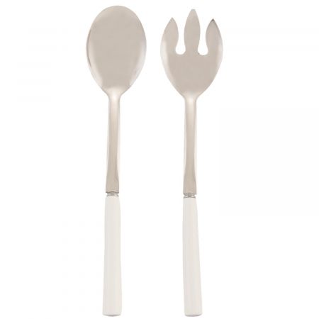 Clayre & Eef Salad fork/spoon set (2) 29 cm