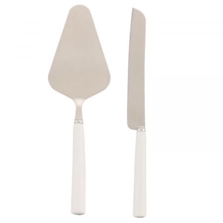 Clayre & Eef Cake server/knife set (2) 29 cm