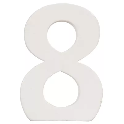 Clayre & Eef Number 8 8x5 cm