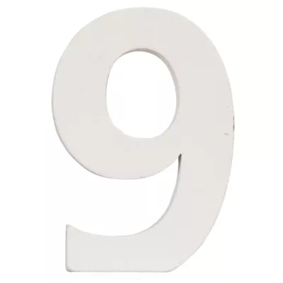 Clayre & Eef Number 9 8x5 cm