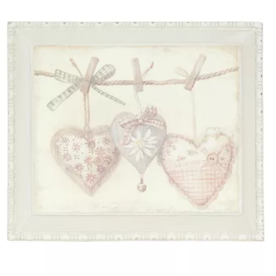 Clayre & Eef Wandbild 27x32x4 cm