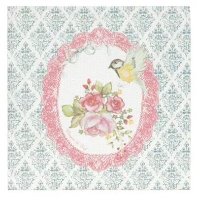 Clayre & Eef Wandbild 30x3x30 cm