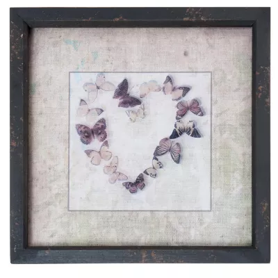 Clayre & Eef Wandbild 30x3x30 cm