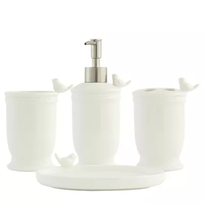 Clayre & Eef Badezimmerset ( set 4 ) 10x7x13 cm/10x7x13»