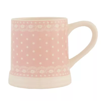 Clayre & Eef Tasse Rosa Punkte