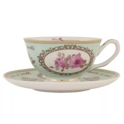 Tasse mit Untertasse 0.2L