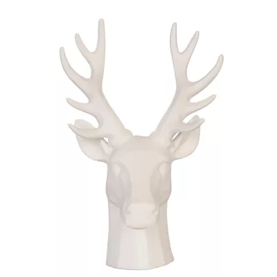 Clayre & Eef Dekofigur Rentier Kopf 25x21x35 cm