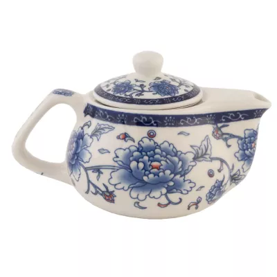 Clayre & Eef Teekanne orientalisch blau 
