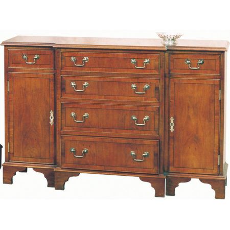 Englisches Mahagoni Sideboard / Buffet Schrank