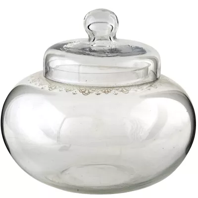Clayre & Eef Vorratsglas mit Deckel Glas ca. Ø 11 x 18 cm
