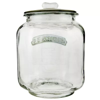 Clayre & Eef Vorratsglas mit Deckel ca. 21 x 28 cm