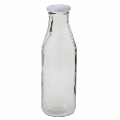 Clayre & Eef Flasche mit Deckel Ø7*21cm