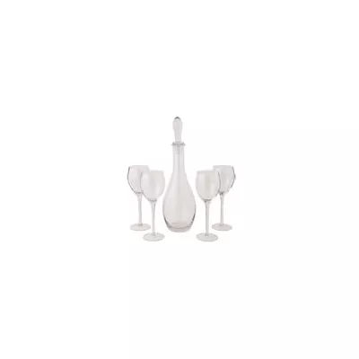 Clayre & Eef Herrliches Gläser-Set mit Karaffe (5-teilig)