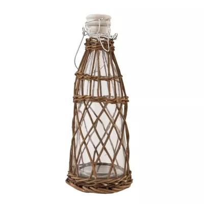 Clayre & Eef Glasflasche Flasche Karaffe ca. Ø 12 x 31 cm