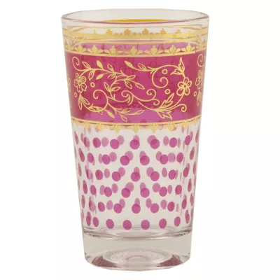 Clayre & Eef Trinkglas Teeglas Tea ca. Ø 4 x 9 cm