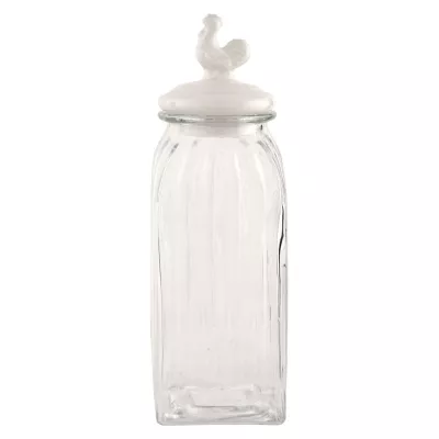 Clayre & Eef Vorratsglas 10x10x32 cm