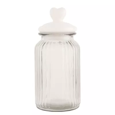 Clayre & Eef Vorratsglas Ø 11x25 cm