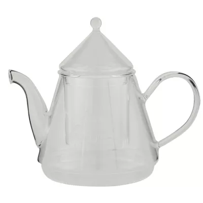 Clayre & Eef Teekanne transparent ca. Ø 17 x 11 x 13 cm