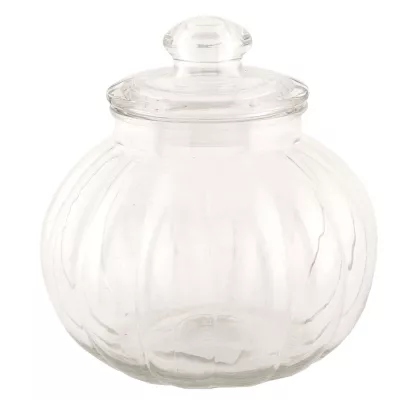 Clayre & Eef Vorratsglas Bonbonniere transparent 19 x 14 cm