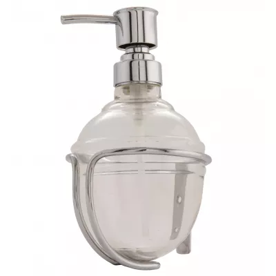 Clayre & Eef Seifenspender aus Glas 10x11x8 cm