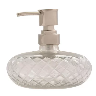 Clayre & Eef Seifenspender aus Glas 12x13cm