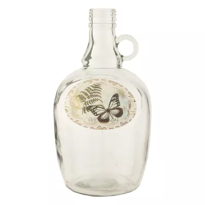 Clayre & Eef Flasche Glasflasche ca. Ã˜ 12 x 24 cm