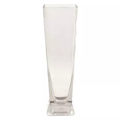 Clayre & Eef Blumenvase Glasvase ca. 9 x 9 x 30 cm