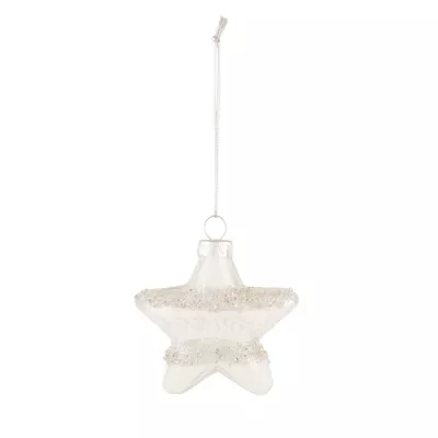 Clayre & Eef Weihnachtskugel Ø 6x2 cm