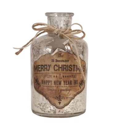 Clayre & Eef Flasche Ø 7x12 cm