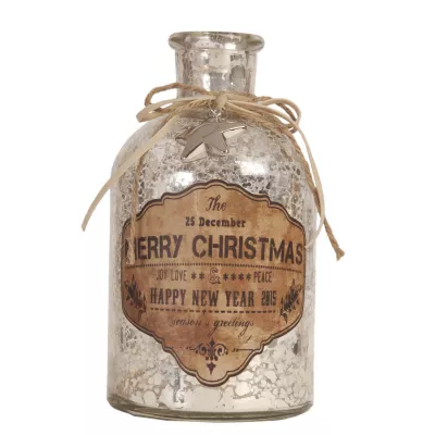 Clayre & Eef Flasche Ø 8x15 cm