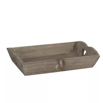 Tablett natur braun 25*15.5*5cm